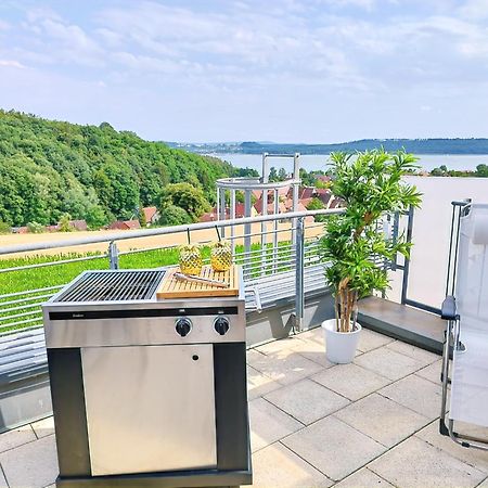 Seeblickapartment Fuer Bis Zu 12, Nuernberg & Schwabach In 30-35 Minuten Zu Erreichen, Sauna, Arbeitsplatz, Dachterrasse & Grill Spalt Buitenkant foto